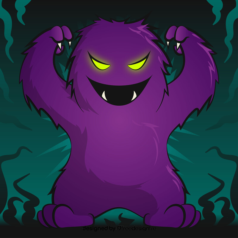 Monster vector free download