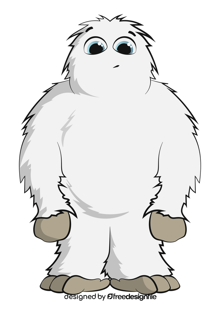 Yeti clipart