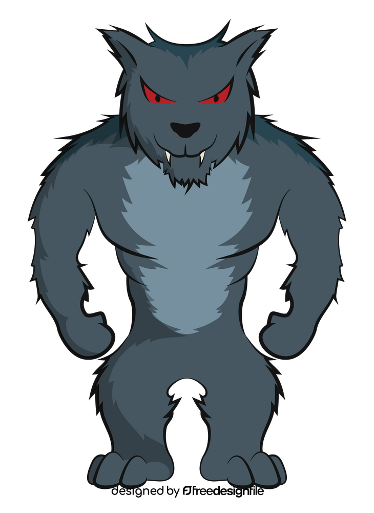 Werewolf clipart