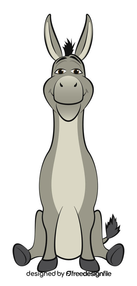 Shrek donkey clipart