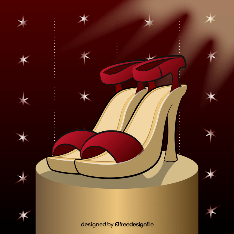 High heels vector