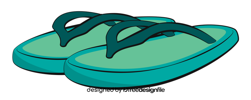 Flip flops clipart