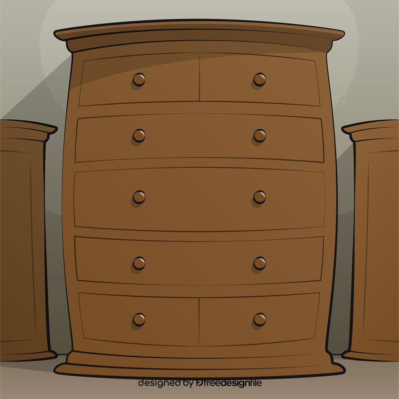 Drawer vector