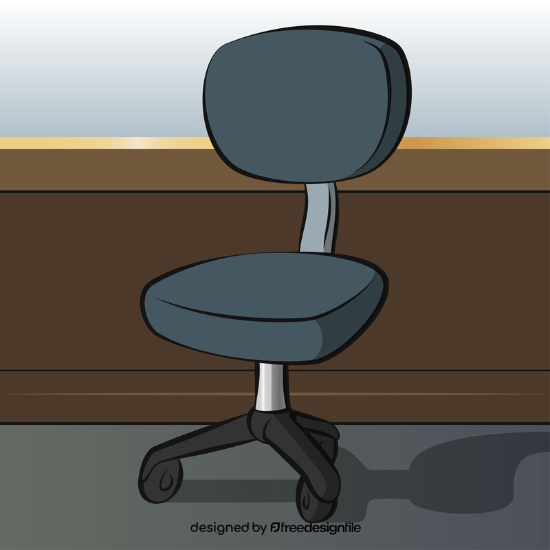 Office chair vector