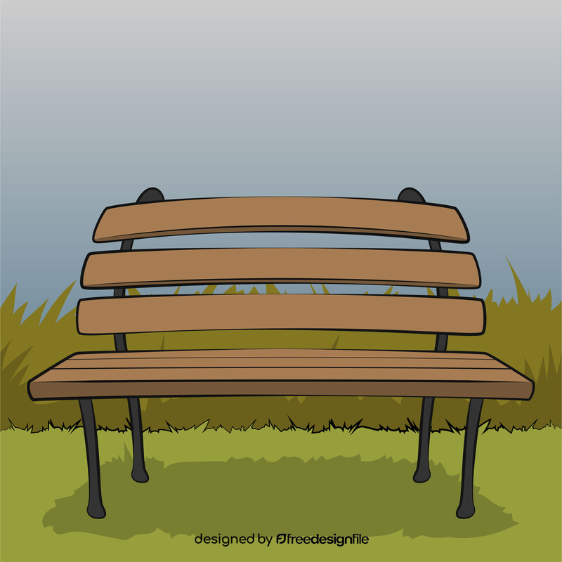 Park Bench Vector Free Download