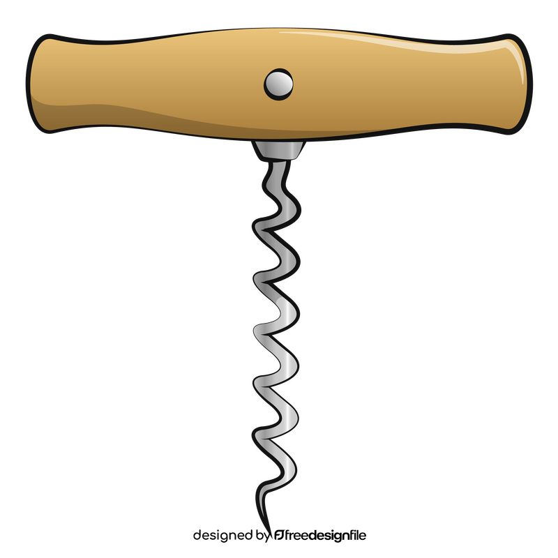 Corkscrew clipart