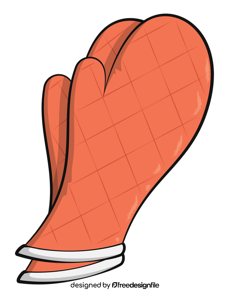 Oven mitts clipart