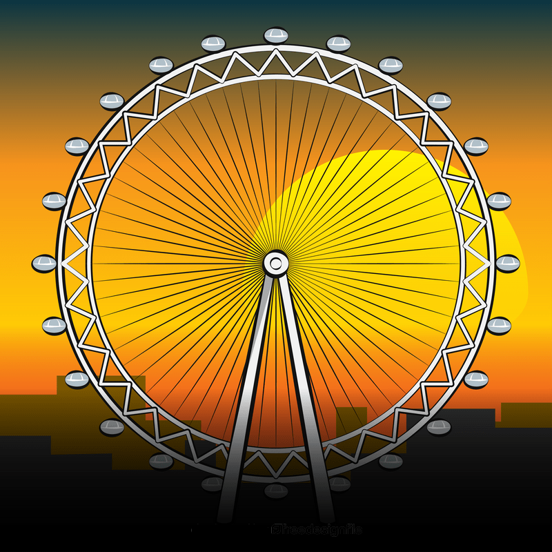 London eye vector