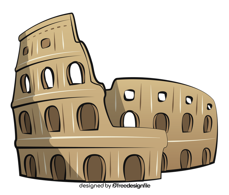 Colosseum clipart