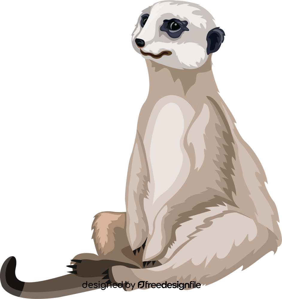 Free meerkat clipart