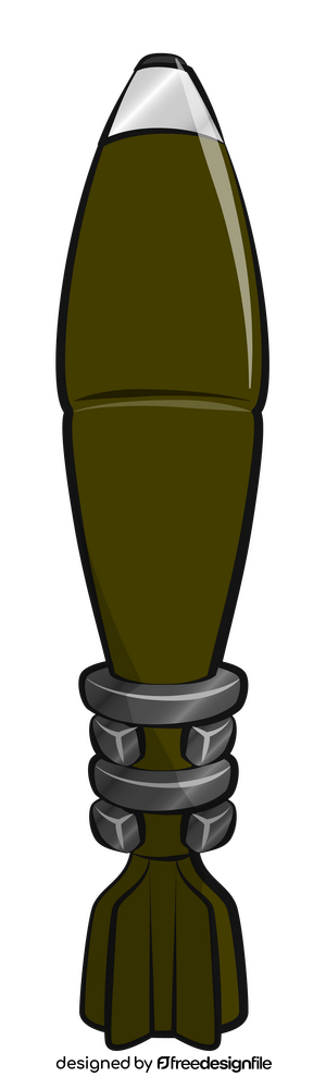 Mortar bomb clipart