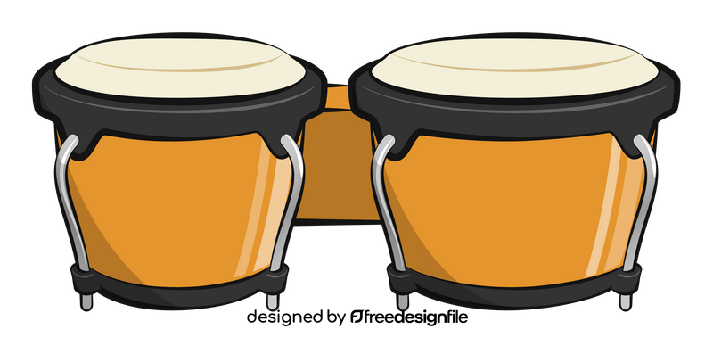 Bongo drums clipart