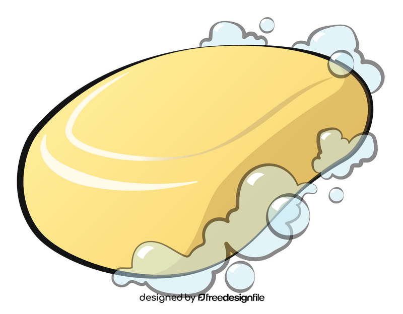 Soap cartoon clipart