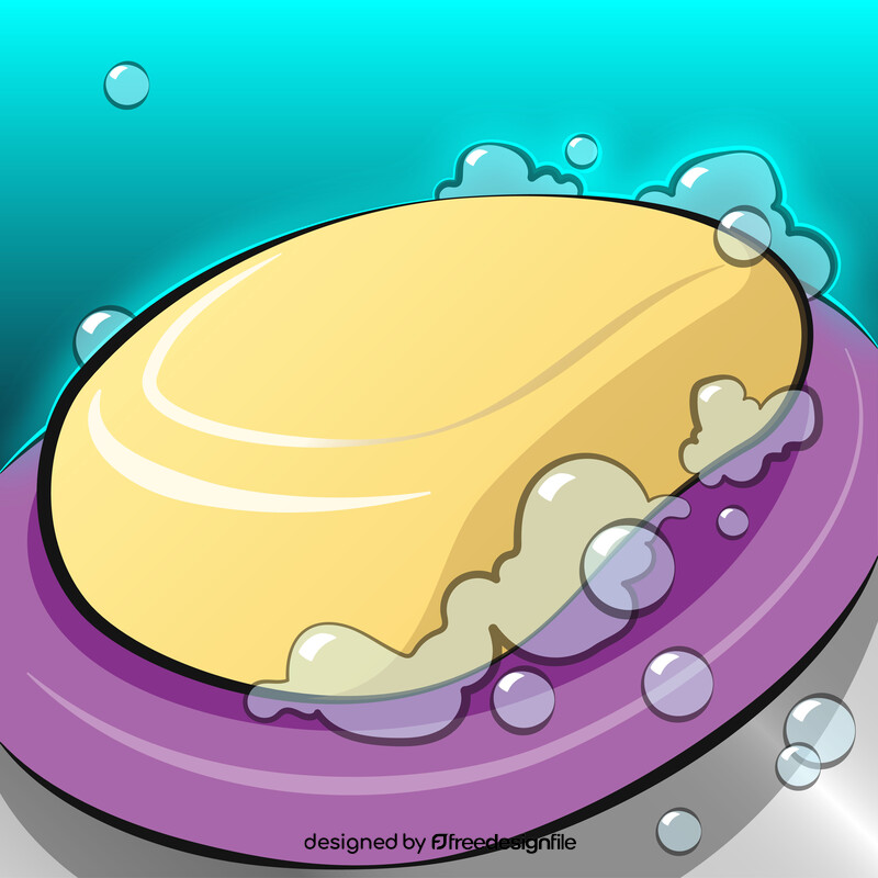 Soap cartoon vector