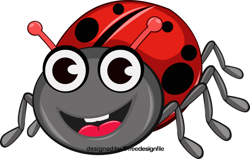 Cute ladybug clipart