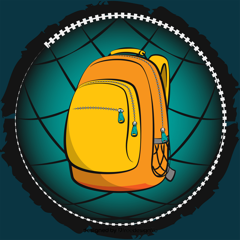 School bag vector