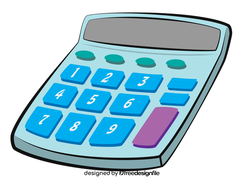 Calculator clipart