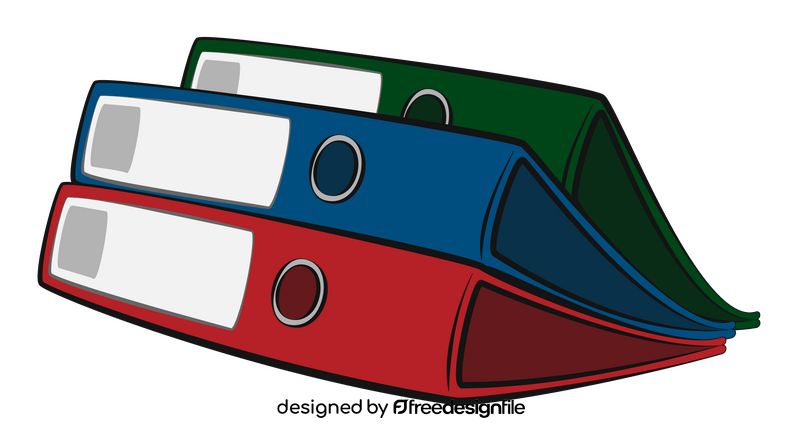 Folders clipart