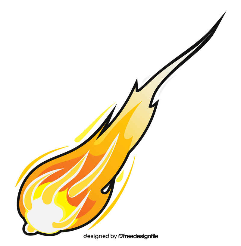 Meteor clipart