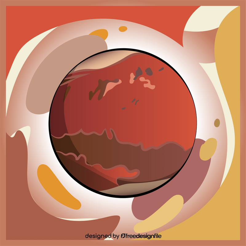 Mars vector