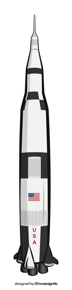 Saturn v clipart