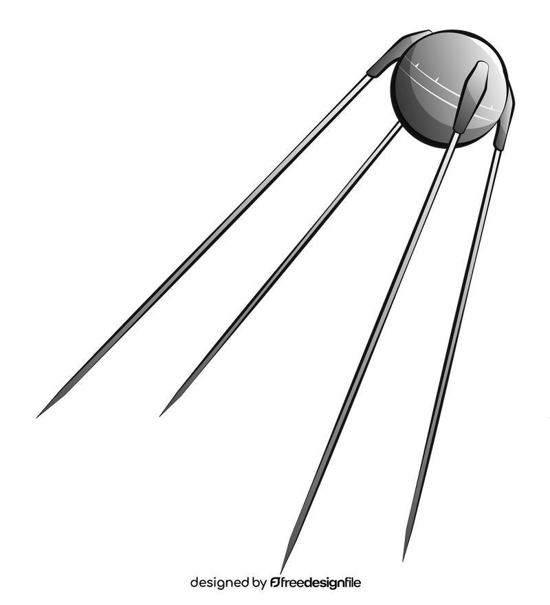 Sputnik clipart