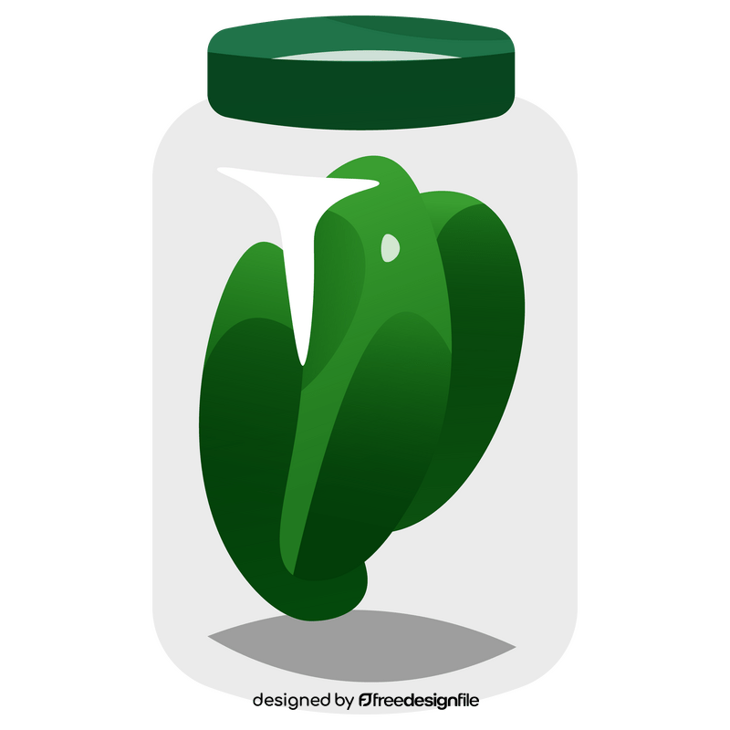 Cucumber pickles clipart