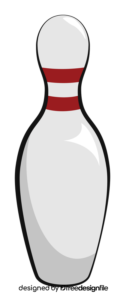 Bowling pin clipart