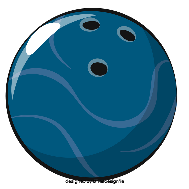 Bowling ball clipart