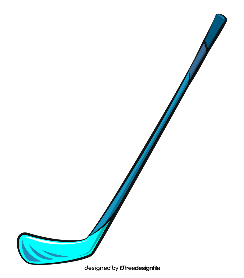 Ice hockey stick clipart