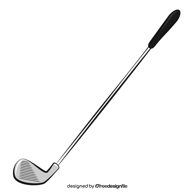 Golf club clipart