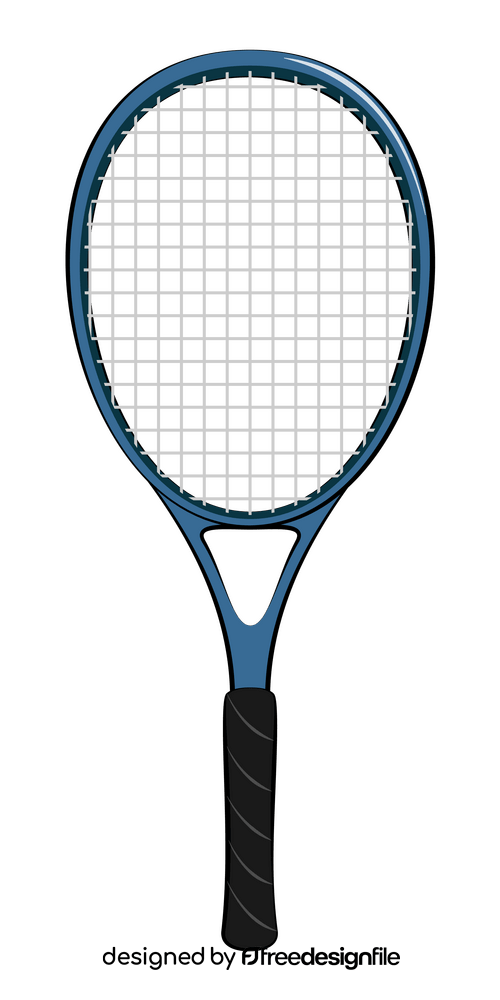 Tennis racket clipart