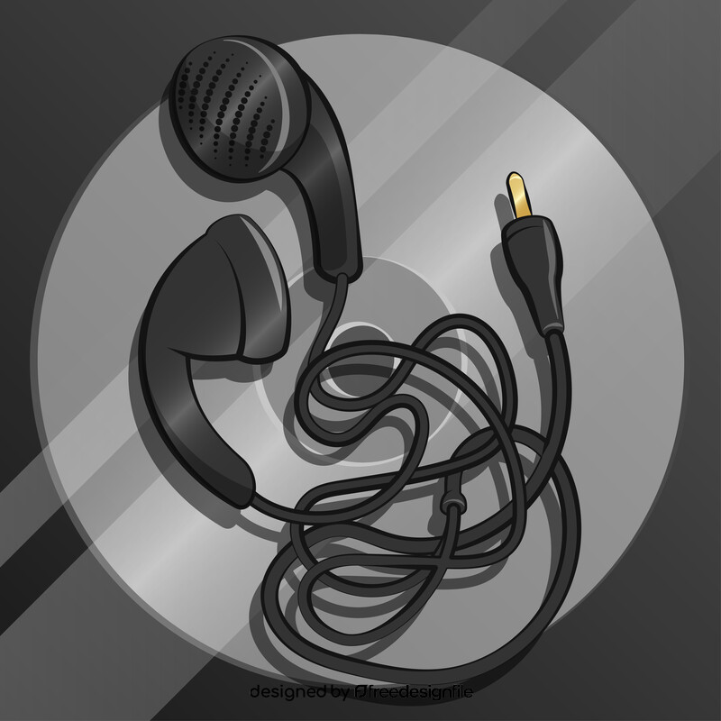 Earphones vector