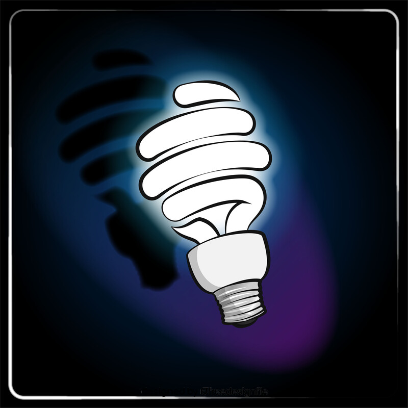 Fluorescent bulb vector