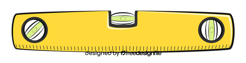 Spirit level clipart