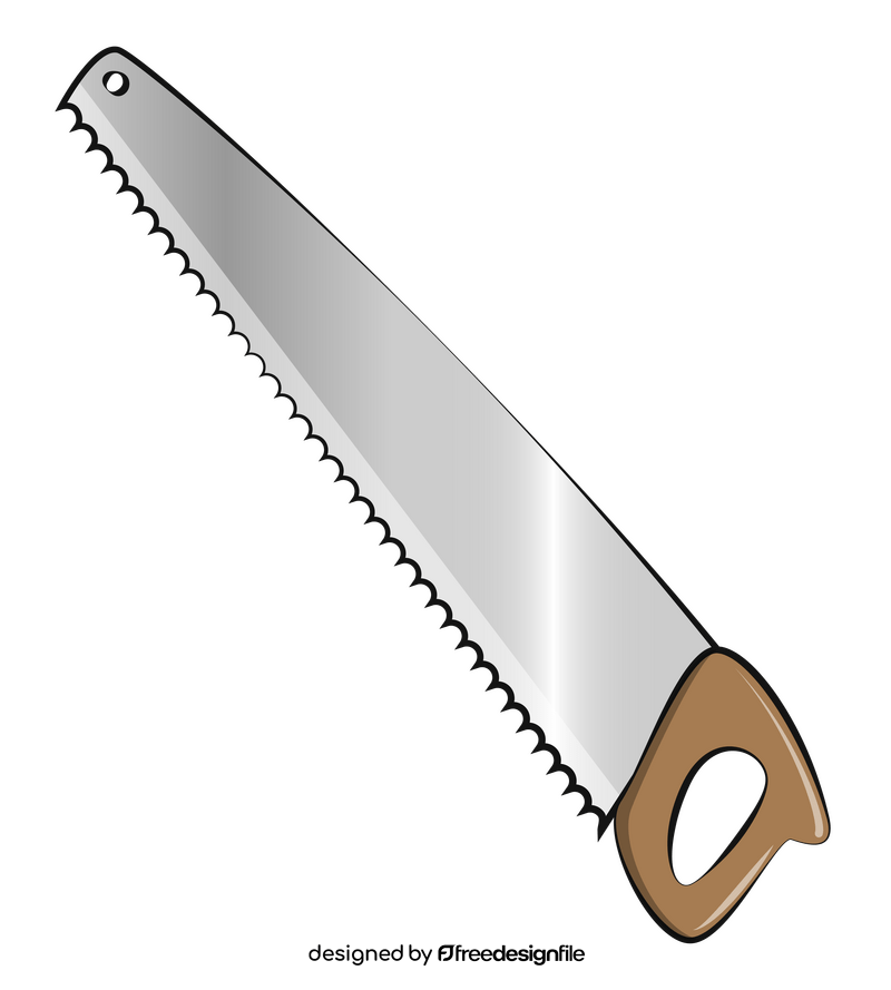 Hand saw clipart