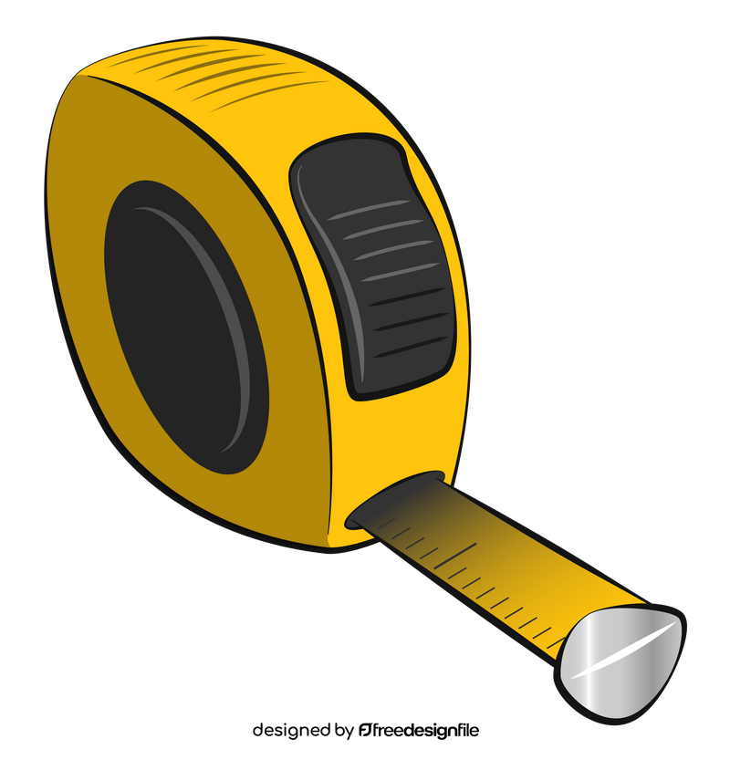 Tape measure clipart