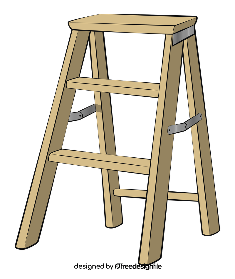 Step ladder clipart