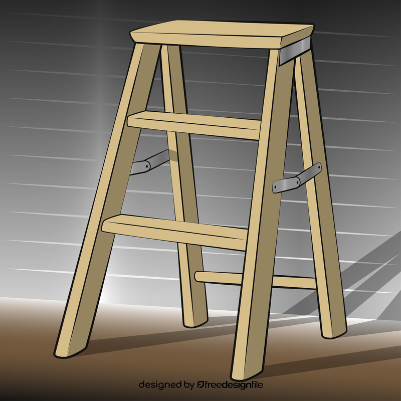 Step ladder vector