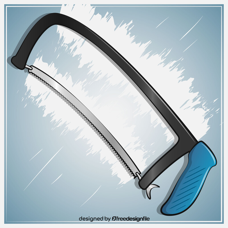 Hacksaw vector