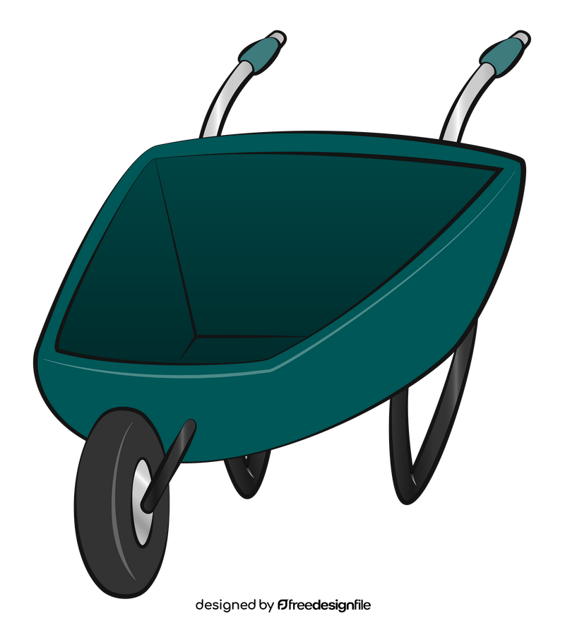 Wheelbarrow clipart