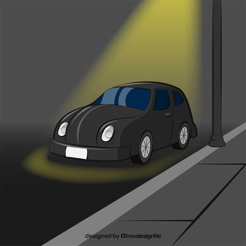 Black car vector