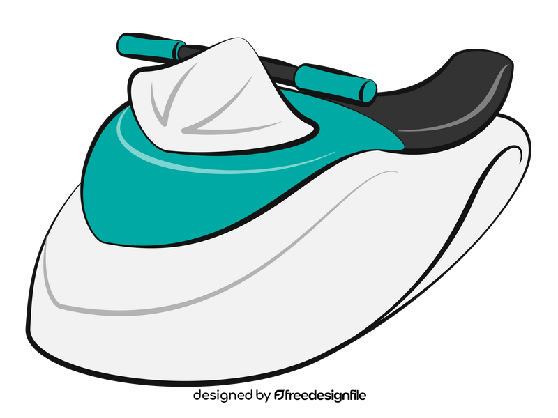 Jet ski clipart