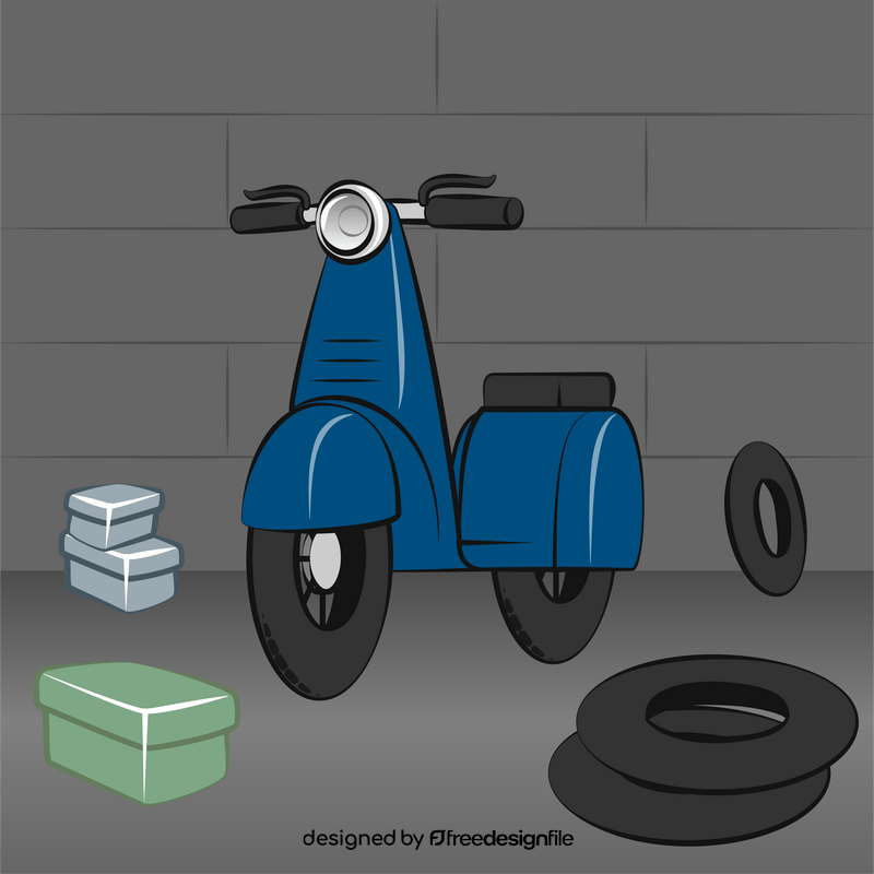 Scooter vector