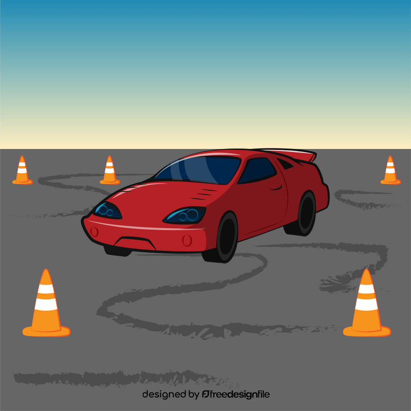 Race car vector