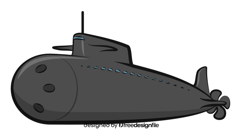 Submarine clipart