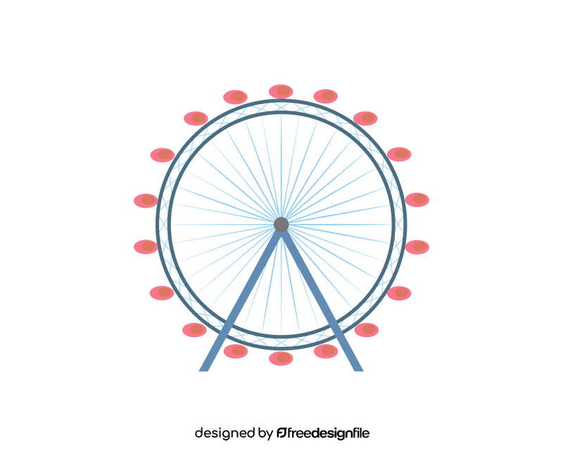 London eye clipart