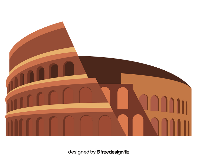 Colosseum clipart