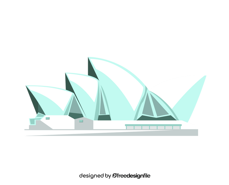 Sydney Opera House clipart