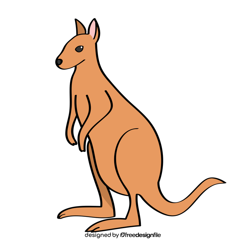 Kangaroo clipart